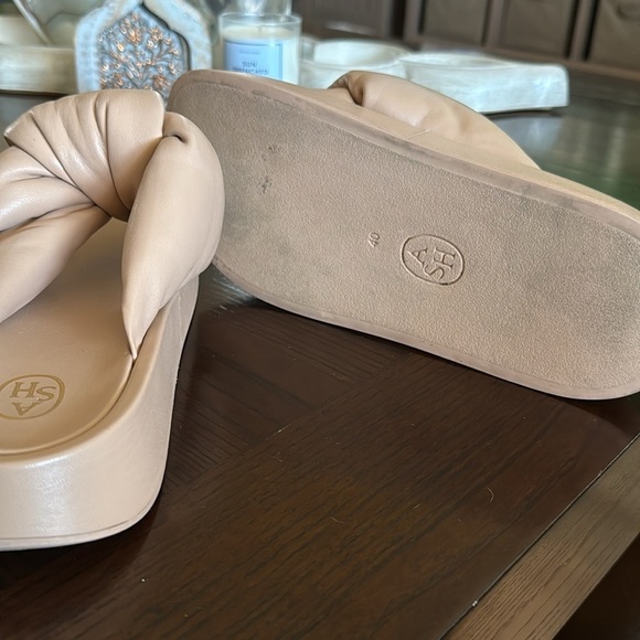 ASH Shilo Slides Tan - Picture 6 of 6